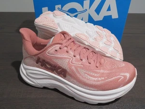 Hoka One One Clifton 10 Womens 9 Shoes 1162031 BHRS Blush Rose Latte Running - Picture 1 of 8