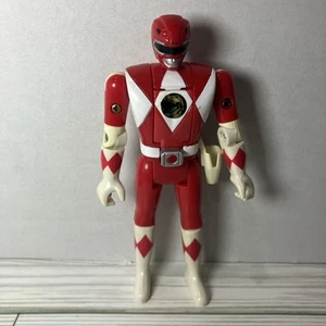 Mighty Morphin Power Rangers Red Ranger 1993 Bandai Flip Head Action Figure 5.5” - Picture 1 of 7