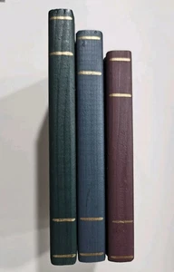 Vintage Home Interiors Wooden Books Set of 3 Different Sizes - Picture 1 of 12