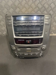2013 LEXUS IS220 MULTIFUNCTION CONTROL PANEL WITH STEREO 86120-53370 #9 - Picture 1 of 4