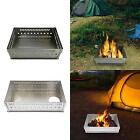 Holzkohle-Feuerbox-Korb, faltbarer Holzkohlebehälter für Picknick, Sauna,