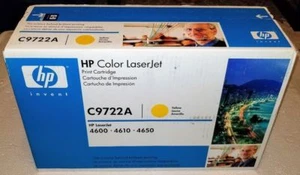 HP C9722A Amarillo NUEVO Cartucho de Tóner Genuino SELLADO - Imagen 1 de 1