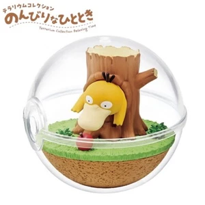 RE-MENT Pokemon Terrarium Collection Relaxing Time Mini Figure Toy #1 Psyduck - Picture 1 of 12