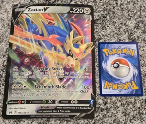 !JUMBO! Zacian V 095/159 Promo Crown Zenith Oversized Pokemon Card (Light Play) - Picture 1 of 1