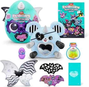 Rainbocorns Monstercorn Serie 1 Ratto Vampiro Peluche Unboxing 35 Sorprese Nuovo - Foto 1 di 11