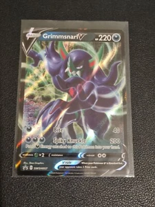 Pokemon Sword & Shield Black Star Promo Holo Card Grimmsnarl V SWSH057 - Picture 1 of 1