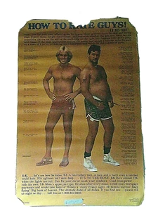 Locandina film vintage 27x41 come valutare ragazzi uomini per favore non offendetevi sexy - Foto 1 di 10