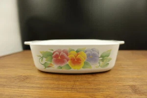 CorningWare Summer Blush Casseruola Piatto A-1-B 1L - Foto 1 di 13