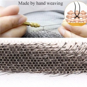 Hand-Woven False Eyebrows MEN and Women's Seamless Real Human Hair Eyebrows - Picture 1 of 25