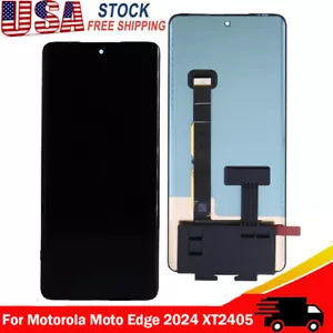 LCD Display Touch Screen Digitizer Assembly For Motorola Moto Edge 2024 XT2405V - Picture 1 of 6
