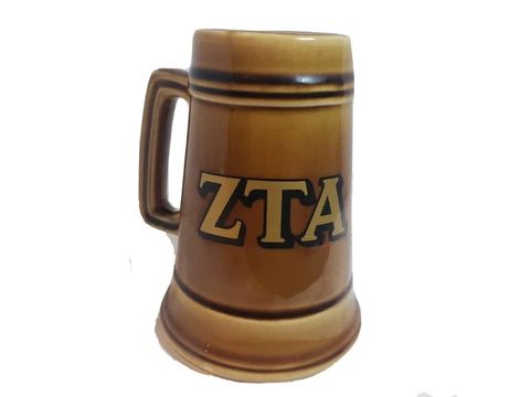 Vtg Florida State University Mug. ZTA Zeta Tau Alpha FSU Vires, Artes, Mores! Cover