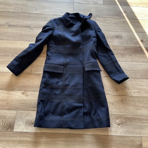 Cappotto misto lana cashmere Valentino Spa taglia 6 ginocchio IT 42