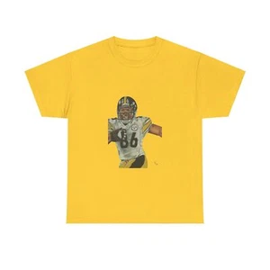 Pittsburgh Steeler Receiver Hines Ward Heavy Cotton™ T-Shirt - Bild 1 von 21