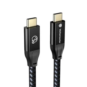 USB-C to USB-C 100W Fast Charger Charging QC 3.0 Cord Cable Data Sync 20 Gbps - Picture 1 of 15
