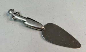 "Cuchillo de queso Carrol Boyes 6"" sirena desnuda mango de plato plateado" - Imagen 1 de 5
