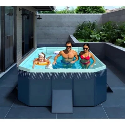 1.6 Meters Inflatable Pool w Foldable Storage & Large Water Injection Capacity - Image 1 of 4