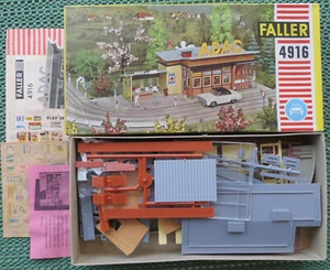 Faller AMS B-4916 -- ADAC rest stop in original packaging, 60s rarity #290919 - Picture 1 of 1