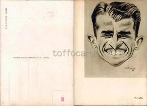 CICLISMO-AUTORE CATTANEO-CARICATURA OLMO-C40-4 - Picture 1 of 1