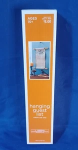HALLOWEEN Party GRIM REAPER'S HANGING GUEST LIST New SKULL TIP SCROLL Wall Hang - Picture 1 of 3