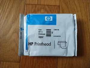 2011 GENUINE HP #11 CYAN PRINTHEAD C4811A PRINT HEAD DESIGNJET 500 800 SEALED - Afbeelding 1 van 1