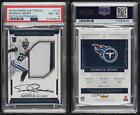 2016 National Treasures Rps /99 Derrick Henry Psa 8 Rpa Rookie Patch Auto Rc