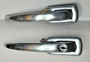 KLASSISCH FIAT 500D & GIARDINIERA LHD AUSSEN TÜRGRIFFE KIT MIT SCHLÜSSELN BRANDNEU - Bild 1 von 3