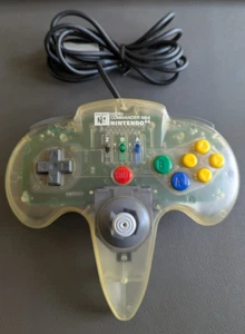 N64 Hori Commander 64 Nintendo 64 Controller Clear - Excellent - Tight stick - Picture 1 of 10