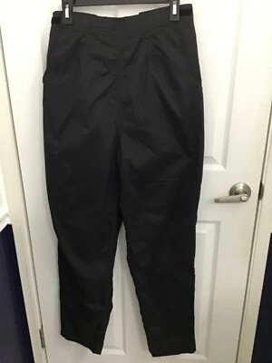 Pantalones de senderismo de golf Sunice negros a prueba de viento y lluvia talla grande Foto 1 de 4