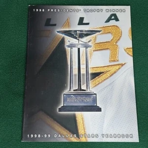 1998-1999 Dallas Stars Yearbook 1998 Presidents Trophy cover - Picture 1 of 12