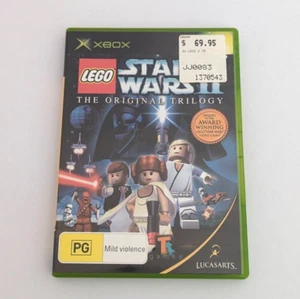 Very Good Genuine Xbox Original LEGO Star Wars II 2 Original Trilogy PAL AUS CIB - Picture 1 of 4