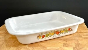 Vintage Corning Ware A-21 Le Romarin Large Roaster dish 12.25" x 10.25" x 2.25" - Picture 1 of 18