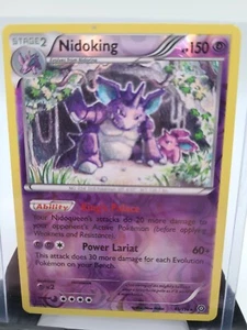 Nidoking - 45/114 - Rara - Reverse Holo Pokemon XY - Steam Siege - Foto 1 di 1