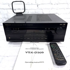Pioneer VSX-D309 Dolby Digital/DTS Receiver 60 Watts x 5 Tested Vintage 2000 - Picture 1 of 18