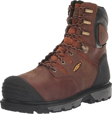 Botas de trabajo KEEN Utility Camden 8" punta compuesta impermeables 600G aisladas, 10,5 Foto 1 de 4