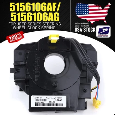 OEM Steering Wheel Clockspring For 2008-2012 Dodge Nitro 5156106AF / 5156106AG - Image 1 of 4
