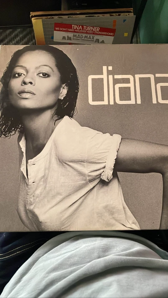 DIANA ROSS 1980 Motown LP Vinyl Record Album Pop Soul R&B Foto 1 de 1