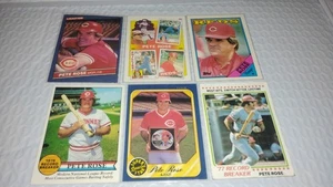 pete rose baseball card lot - Picture 1 of 14