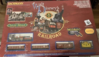 Bachman Walt Disney's RR Disneyland Exclusive Set Lilly Belle HO scale, NIB - Image 1 of 4