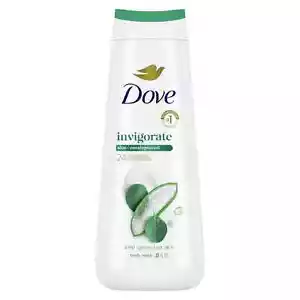 Dove Invigorating Long Lasting Gentle Women's Body Wash, Aloe and Eucalyptus Oil - Picture 1 of 9