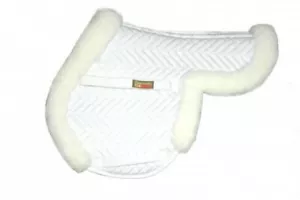 Fleeceworks Classic Original Sheepskin Close Contact Pad - PARTIAL Trim - MEDIUM - Picture 1 of 1