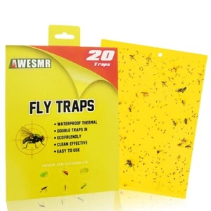 AWESMR Fly Traps,Fruit Fly Trap Suitable for Indoor/outdoor Plant Flying Insects - Picture 1 of 7