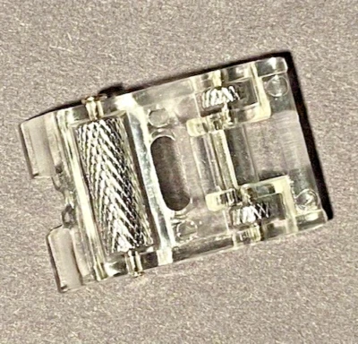 Clear Snap-On Roller Foot for Bernina Sewing Machines Fits Most Models - Image 1 of 4