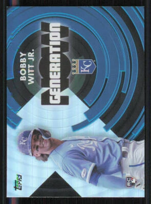2022 Topps Generation Now #GN61 Bobby Witt Jr. - Image 1 of 2