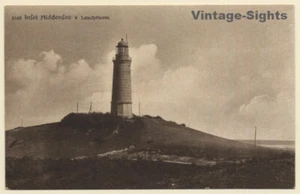 Germany: Insel Hiddensee Leuchtturm / Lighthouse (Vintage PC ~1920s) - Imagen 1 de 1