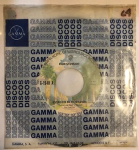 ROD STEWART - ESTAS EN MI CORAZON / TIENES LA CARA - 1978 MEXICAN 7¨ SINGLE, CS - Imagen 1 de 4