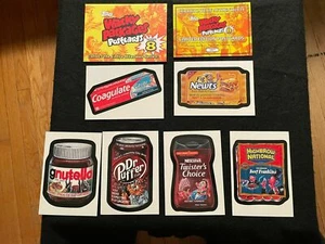 2012 TOPPS WACKY 027/999 SERIES 8 POSTCARDS LIMITED EDITION SET ARTISTS SIGNED - Picture 1 of 3