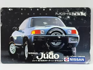 Judo Nissan car Japanese Used Telephone Card Made in Japan Japan Japanese - Picture 1 of 6