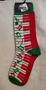 HOLIDAY MUSIC THEMED SOCKS - Picture 1 of 1