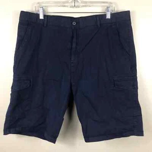 Toscano Sz 40 Stretch Cargo Midnight Blue Shorts - Picture 1 of 8