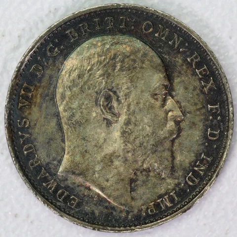 1905 King Edward VII Maundy Three Pence - Uncirculated Cover